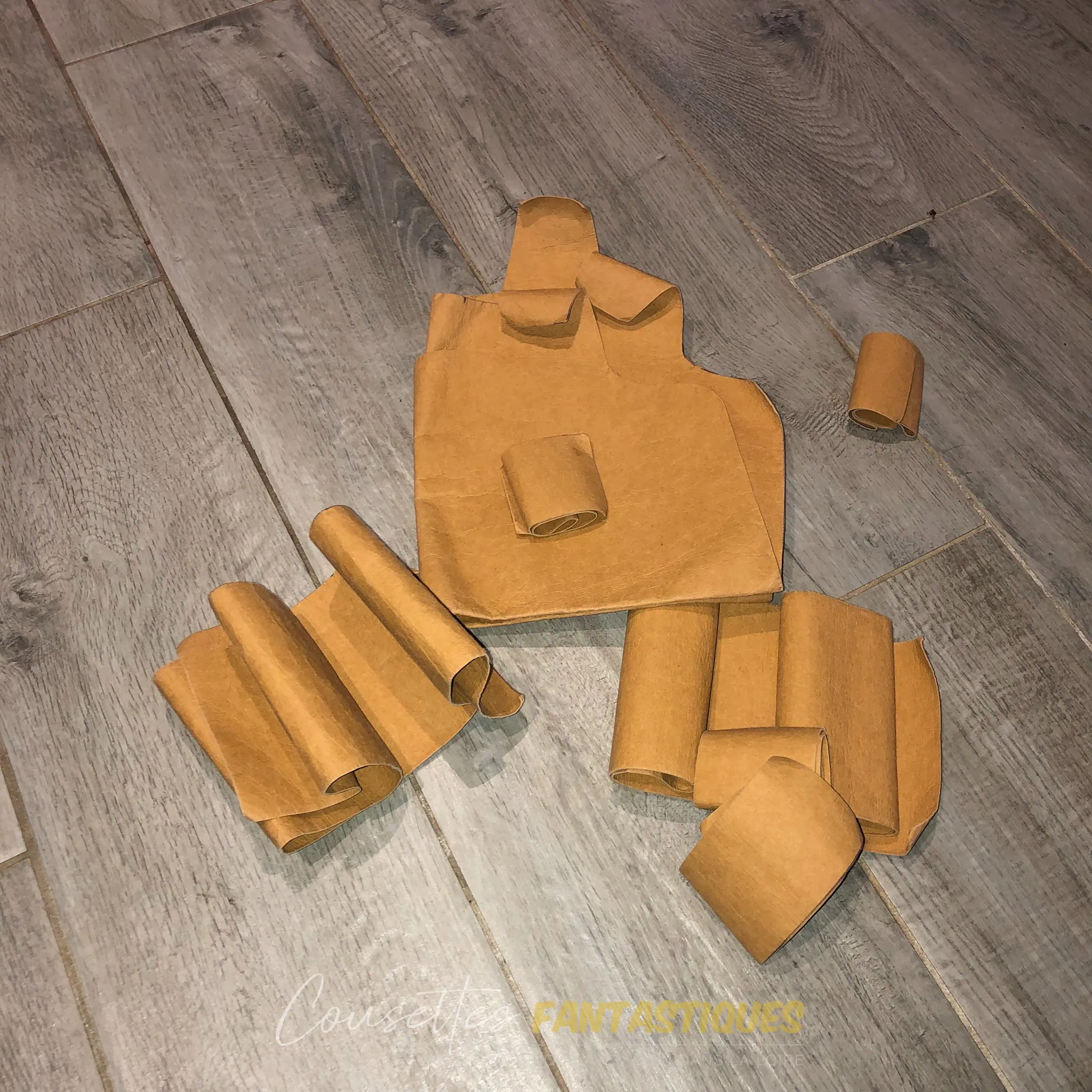 Vue après lavage du Kraft-Tex