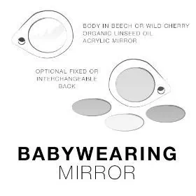 Coucou Hibou, Babywearing Rearview Mirror