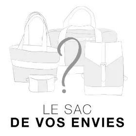 Un ensemble de croquis en noir et blanc de différents formats de sac.